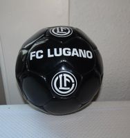 Petit ballon de foot FC Lugano noir