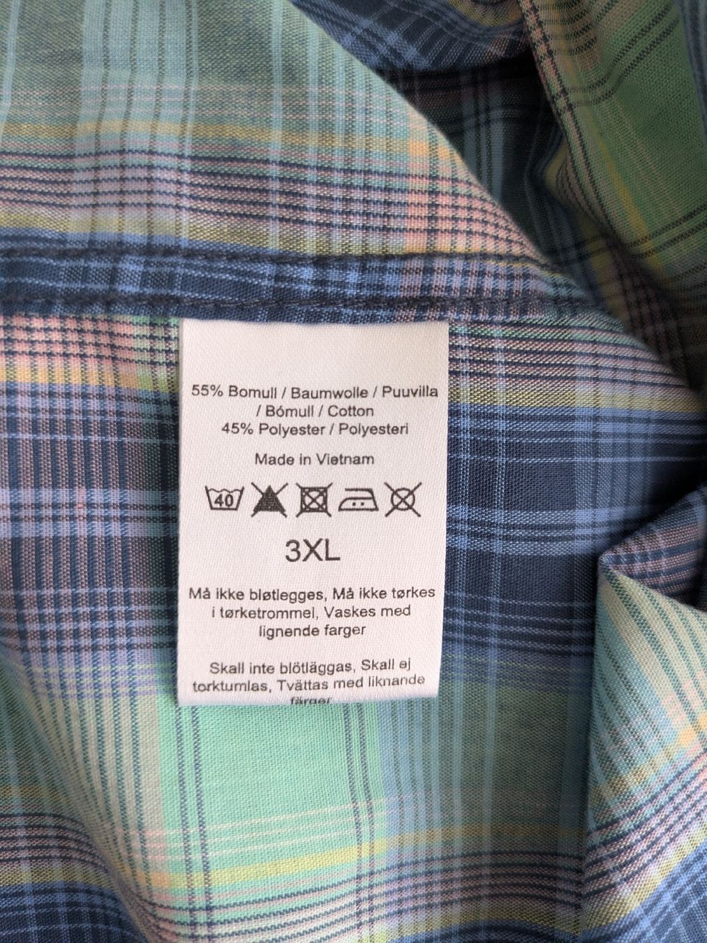 Camicie: Kurzarmhemd kariert Gr. 3XL, Sommer – Usato da Rorschach venduto da joh_v2y2 3