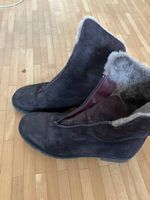 wildleder stiefel grösse 39 mit lammfell