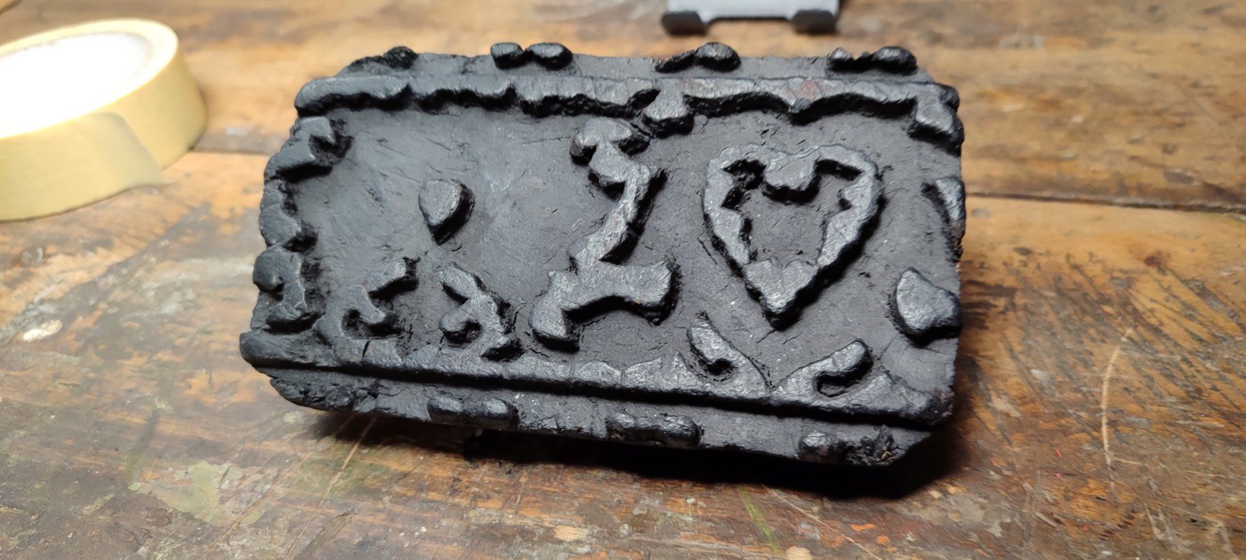 Stempel: Wunderschöner alter  Stempel 3a – Gebraucht aus Gelterkinden von MYSTOREFORYOU4460 3