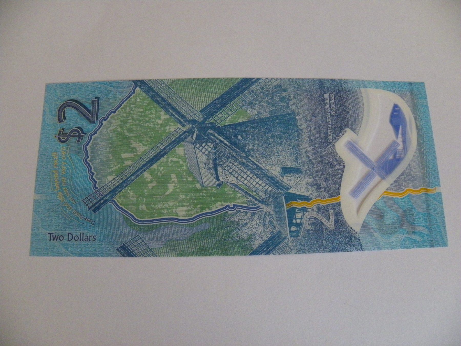 Banknoten: Barbados 2 Dollars 2022 P-80, UNC, Polymer – Neu (gemäss Beschreibung) aus Untersiggenthal von Gas61 1