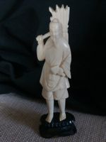 alte Figur Chinese China Asien Bein Horn Knochen