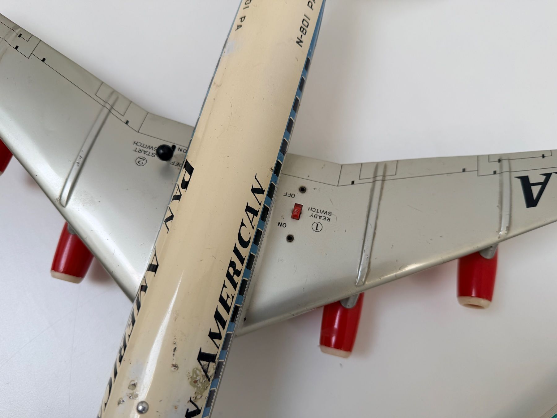 Giocattoli: Blechflugzeug DC-8 PanAmerican antik – Usato da Wettingen venduto da jo_walters 2