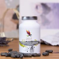 Aktivkohle Kapseln – Verdauung & Blähbauch Carnium Botanical