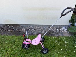 Puky Dreirad pink, mit Schiebestange