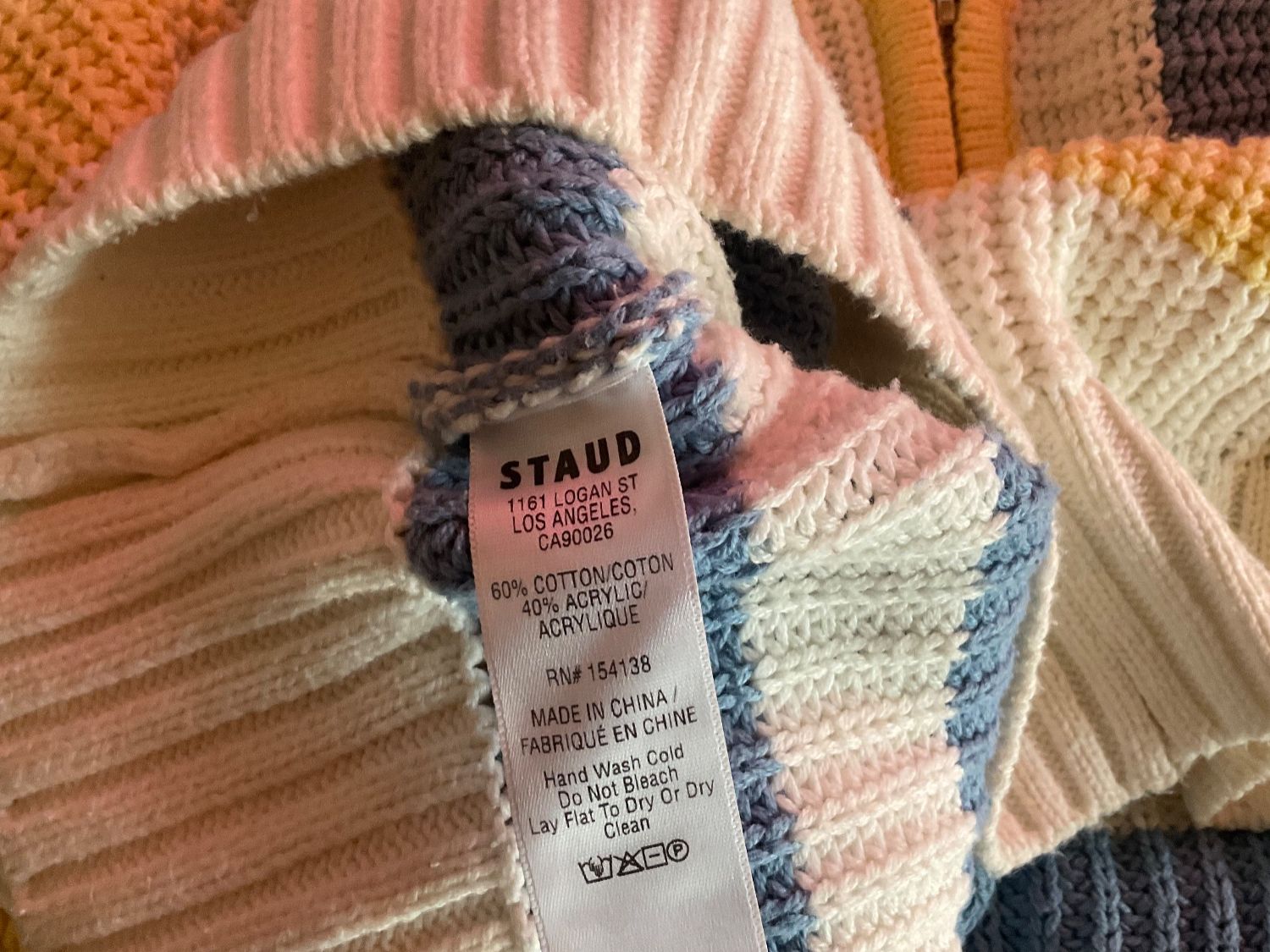 Maglioni & Felpe: Staud Cropped Hampton Sweater Pullover 🩵 – Usato da Wettingen venduto da Hbeluga 4