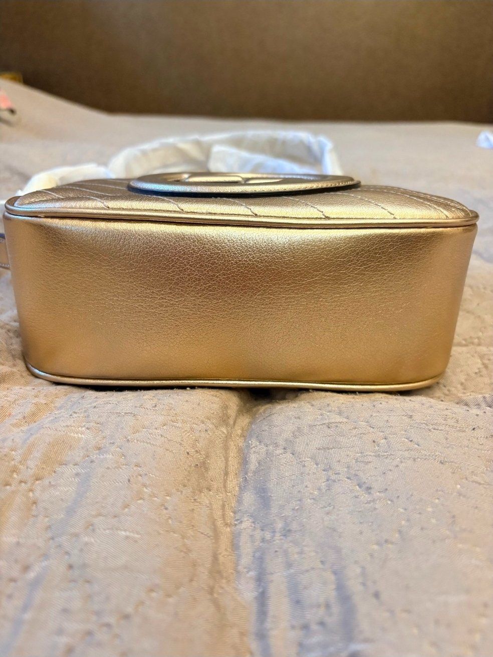 Gucci Taschen für Damen: Sac Gucci Soho doré – Gebraucht aus Sugiez von Diane.A 5
