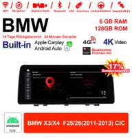 12.3 Zoll Android 13.0 Autoradio Für BMW X3/X4 F25/26 CIC