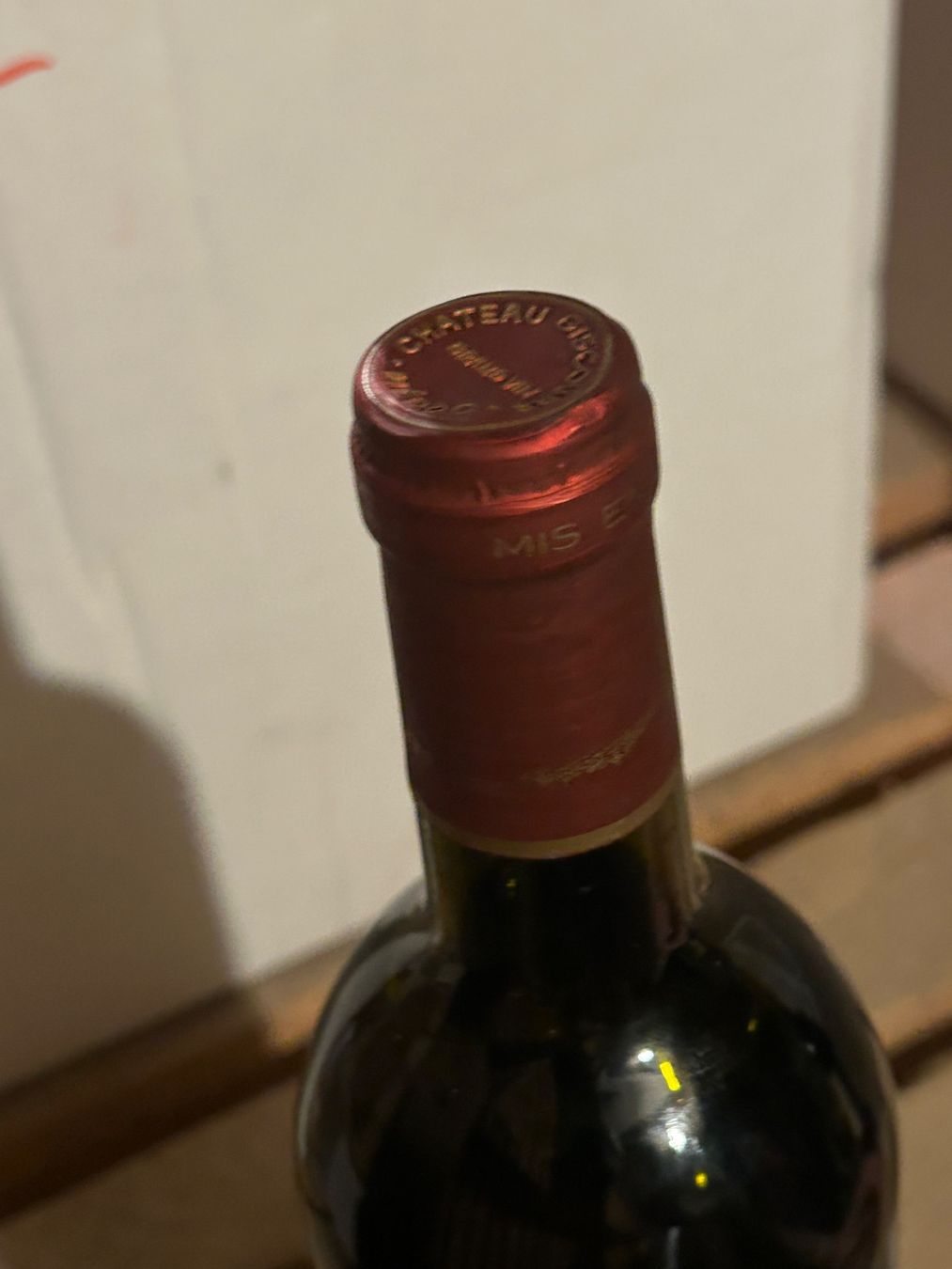 Vino: EXCEPTIONNEL Château Giscours 1982 Margaux – Nuovo (secondo la descrizione) da La Tour-de-Peilz venduto da avediscipule 6