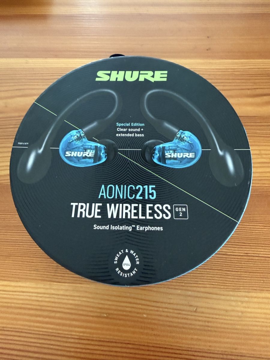 Shure Kopfhörer: SHURE AONIC215 TRUE WIRELESS GEN 2 Bluetooth Ohrhörer – Neu (gemäss Beschreibung) aus Zernez von danielgrunder