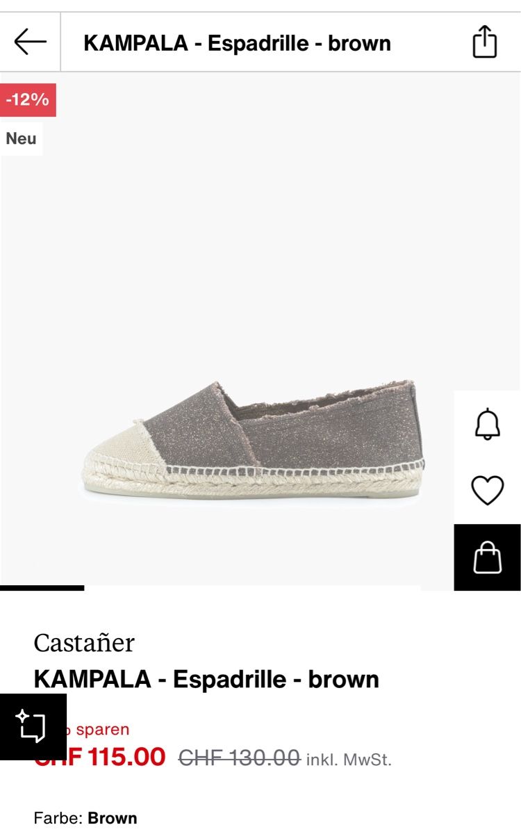 Damenschuhe: Sommerliche Castaner Espadrilles, Gr. 38, neu! – Neu und originalverpackt aus Buchs AG von vec_82fw 8