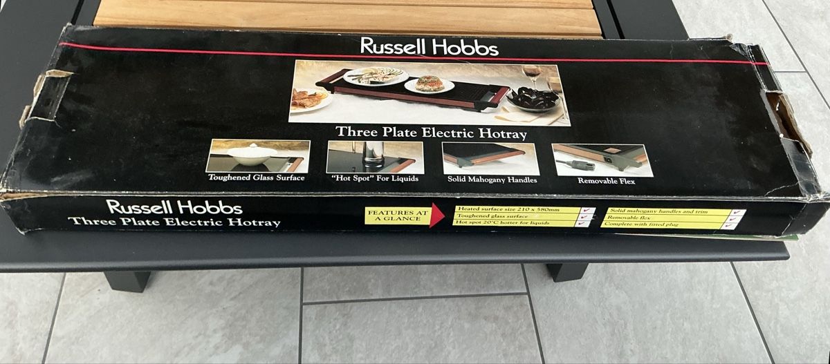 Russell Hobbs Appareils de cuisine: EXKLUSIVER PLATTENWÄRMER – D'occasion à Aristau par useidon 4