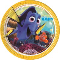 Nemo + Dory / Pappteller 23cm / 8Stk.