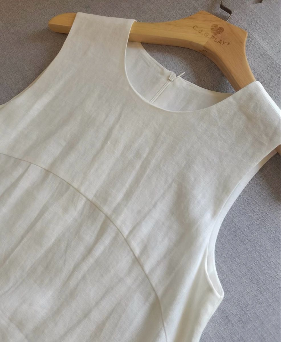 Kleider: 100% linen dress white  – Neu und originalverpackt aus Veyras von ValClasse 2