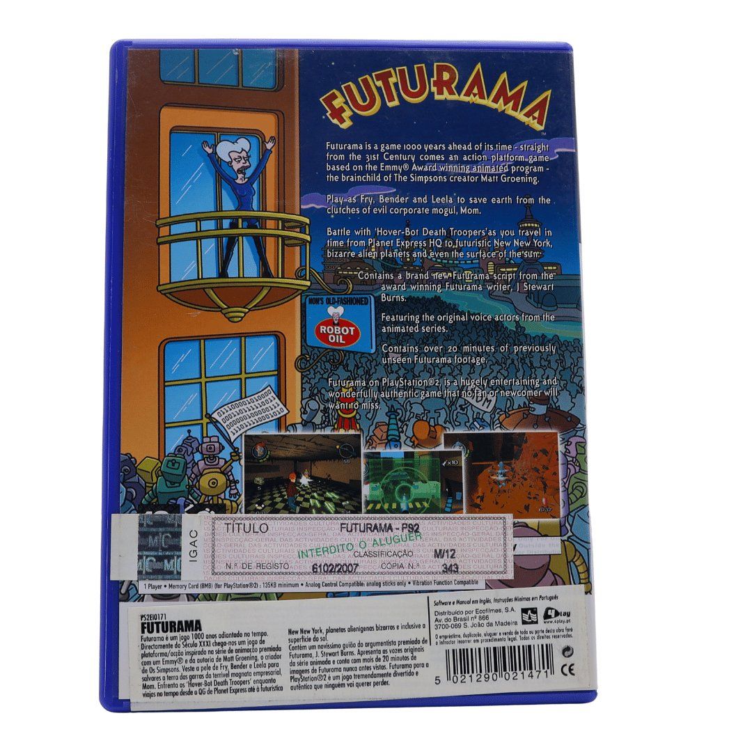 Spiele: Futurama - PS2 – Gebraucht aus Paudex von dindeboy 2