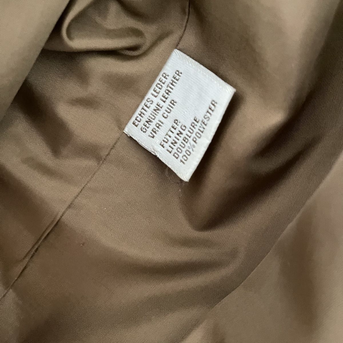 Jacken: Vintage-Braune echt Lederjacke – Gebraucht aus Bern von dek_7bjd 4