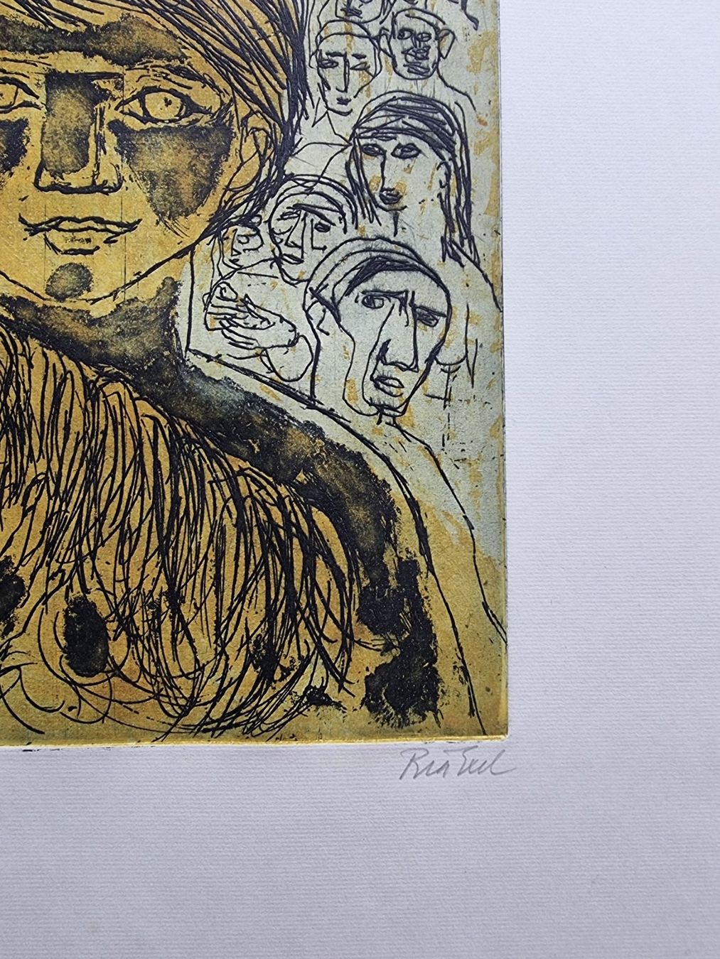 Grafiken & Lithographien: RIA EXEL RADIERUNG SIGNIERT NUMMERIERT – Gebraucht aus Gersau von grafik-kunst 3