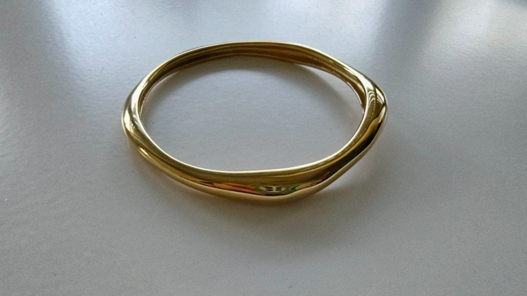 Bracciali & Braccialetti: Minimalist Irregular Shape Stainless Steel Bracelet – Nuovo e nell'imballaggio originale da Allschwil venduto da Jani_Banani 7