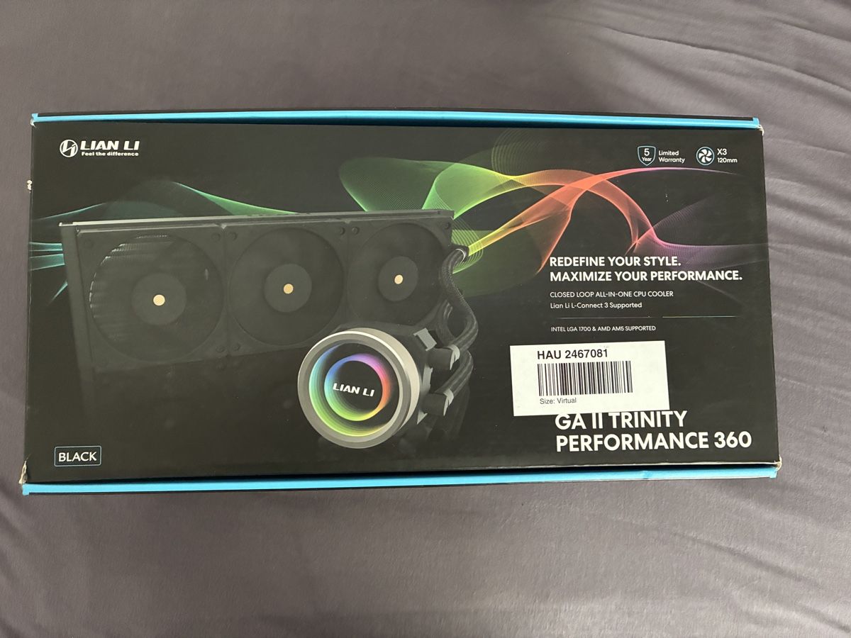 Lian Li PC: Lian-Li Galahad II Trinity Performance 360 – Usato da Aesch BL venduto da SqueezY129