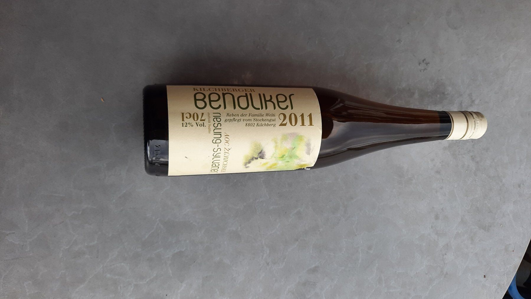 Vino: "Kilchberger "  Bendliker,  2011 – Nuovo e nell'imballaggio originale da Kilchberg ZH venduto da Ernzi47 2