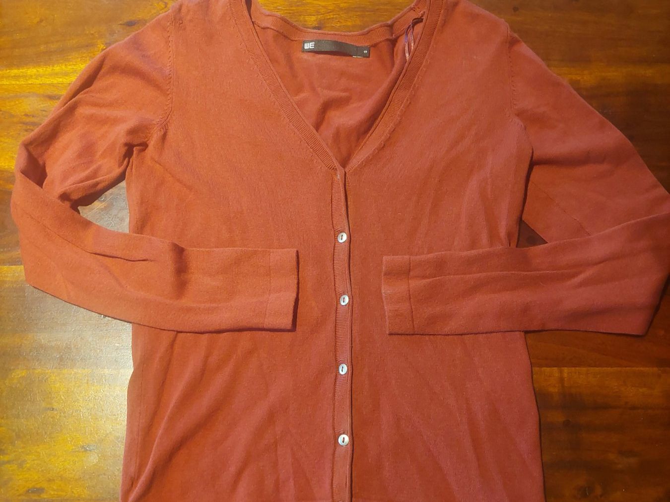 We Giacche: WE Strickjacke  Altrot / Dunkelrot Grösse S – Nuovo (secondo la descrizione) da Beckenried venduto da Havacola 3
