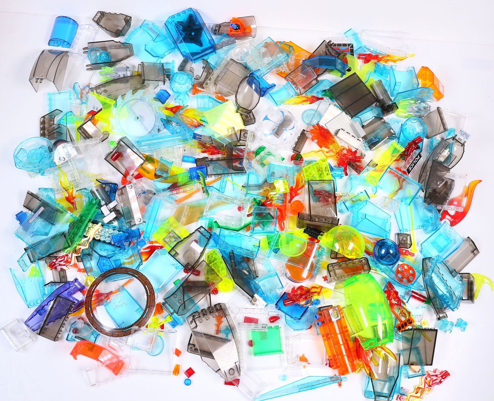 Lego Jeux de construction: 1.0 kg. transparente Legoteile – D'occasion à Hettlingen par Scholi99