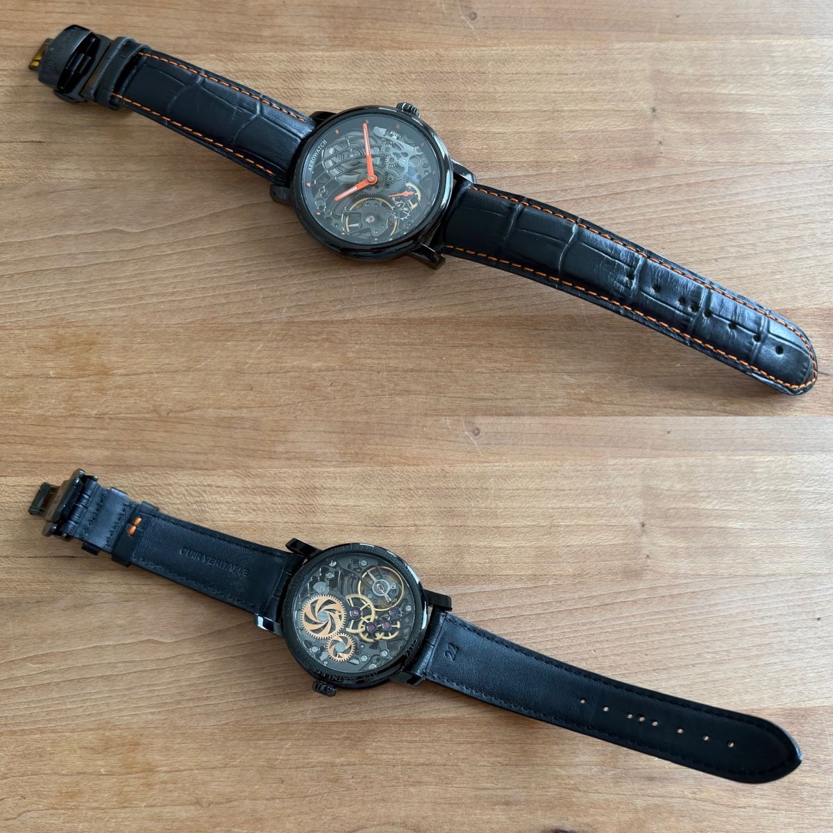 Aerowatch Orologi: Aerowatch Skeleton Handaufzug 45mm – Usato da Embrach venduto da watchesandlighters 7