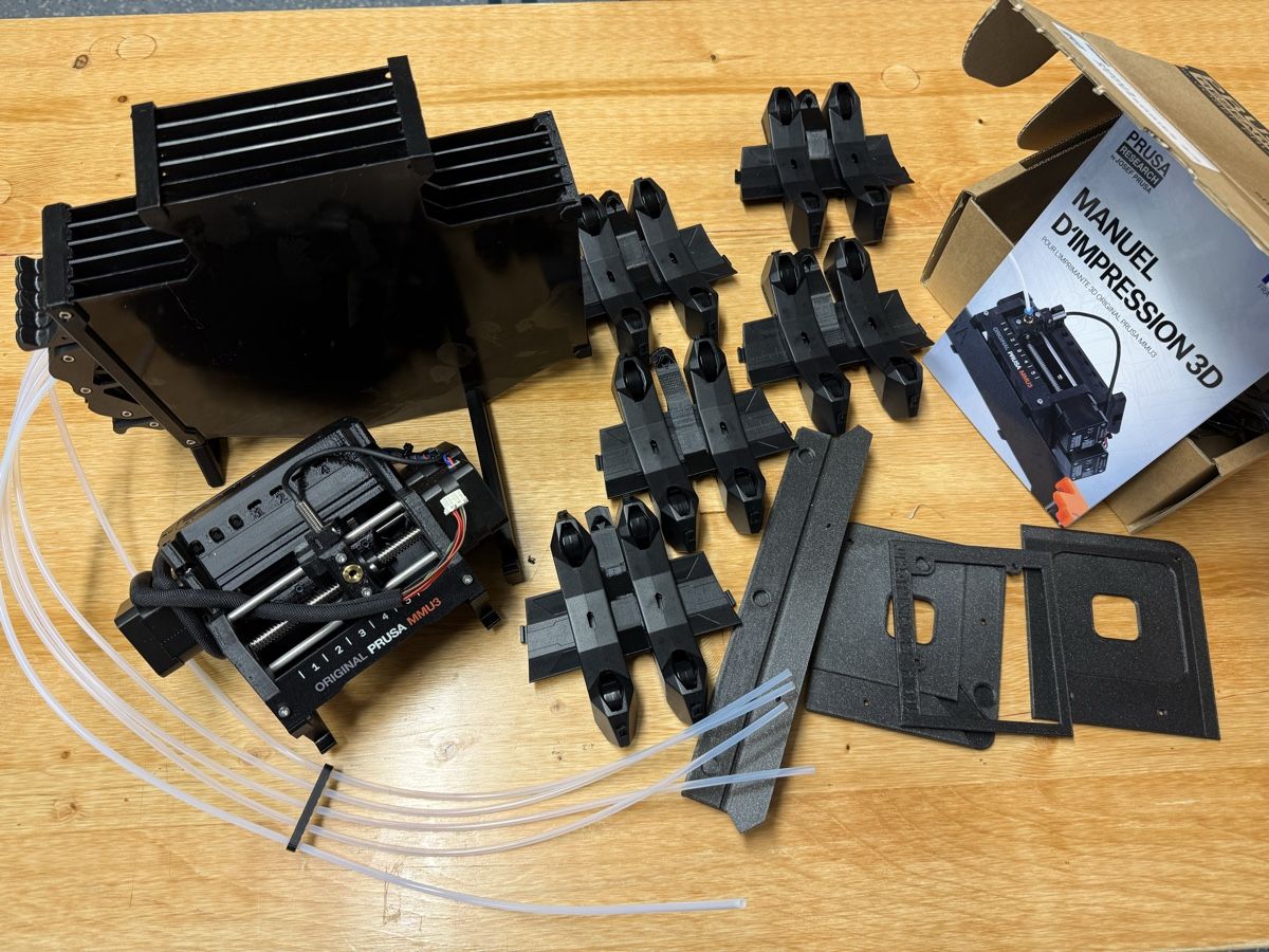 Prusa Stampanti 3D: PRUSA KIT MMU3 pour CORE ONE – Nuovo e nell'imballaggio originale da Cudrefin venduto da Seb_ad 1
