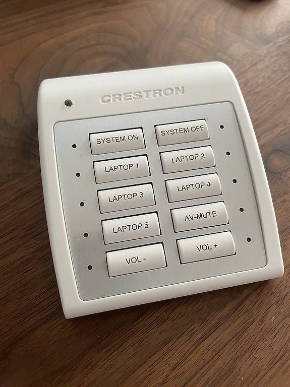 Interruttori: Crestron Tastenbedienfeld HTT-B10X-W-T – Usato da Adligenswil venduto da cr02