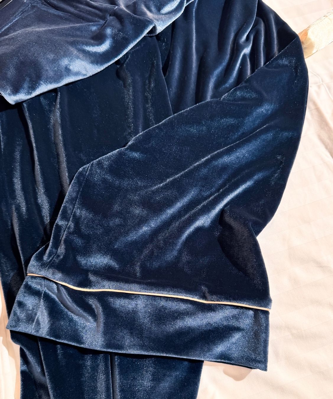 Pantaloni: Blaue Samthose – Usato da Zürich venduto da gregart 2