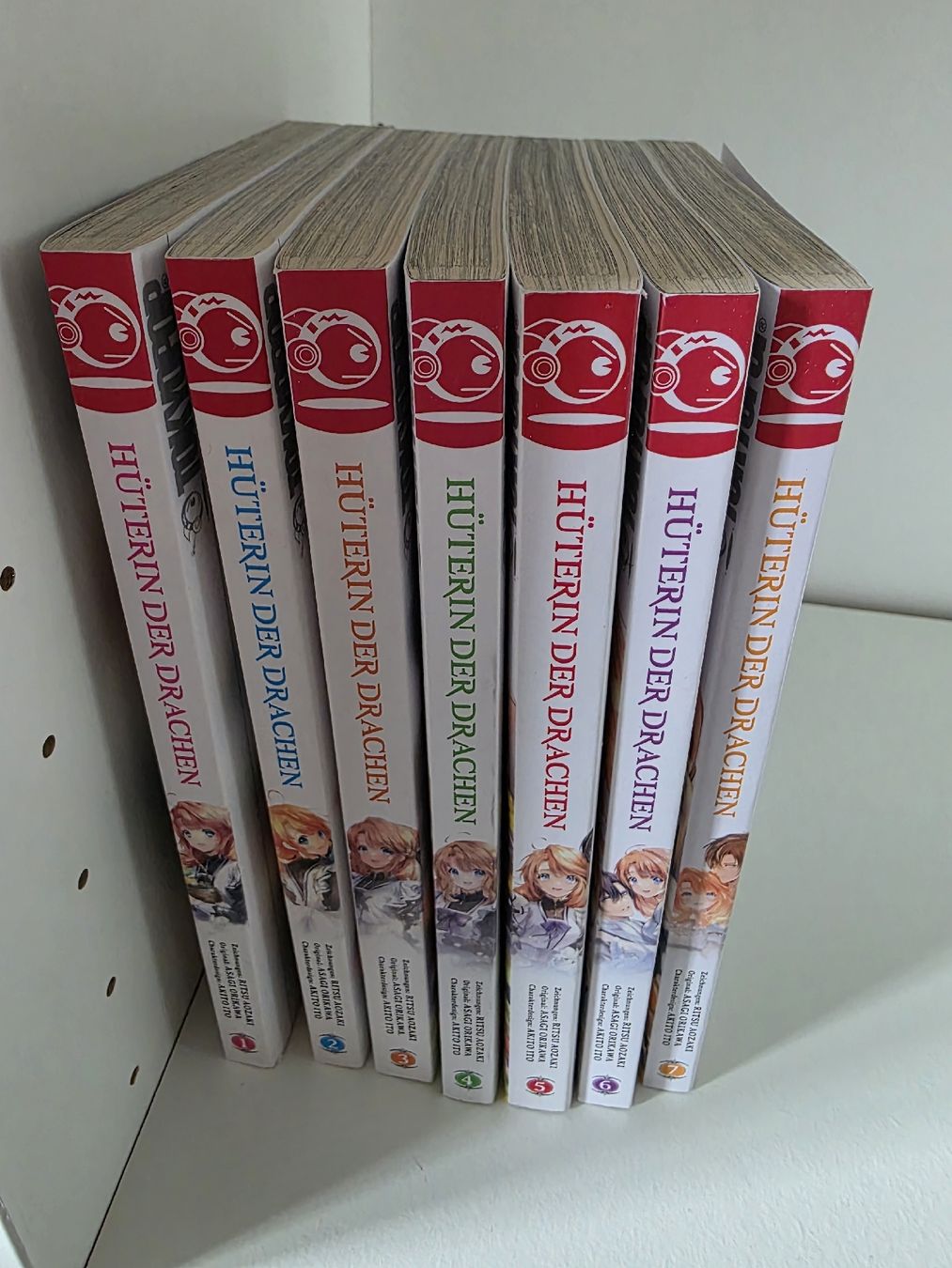 Fumetti: Hüterin der Drachen 1-7 inkl. Shoco Card – Usato da Berneck venduto da Amuell 2