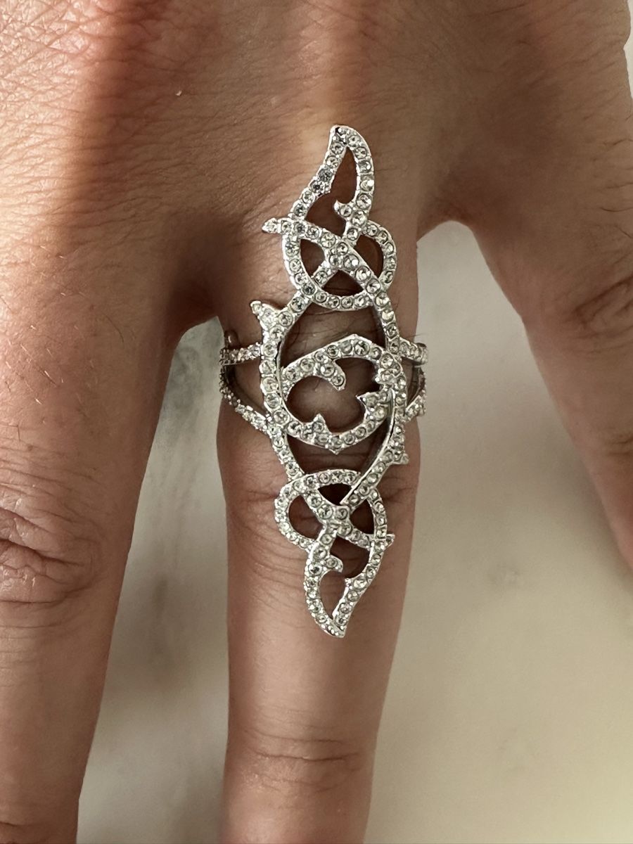 Swarovski Ringe: Swarovski Crystal "Lace" Ring - Size 58 – Neu (gemäss Beschreibung) aus Thalwil von Ven.Mic 2