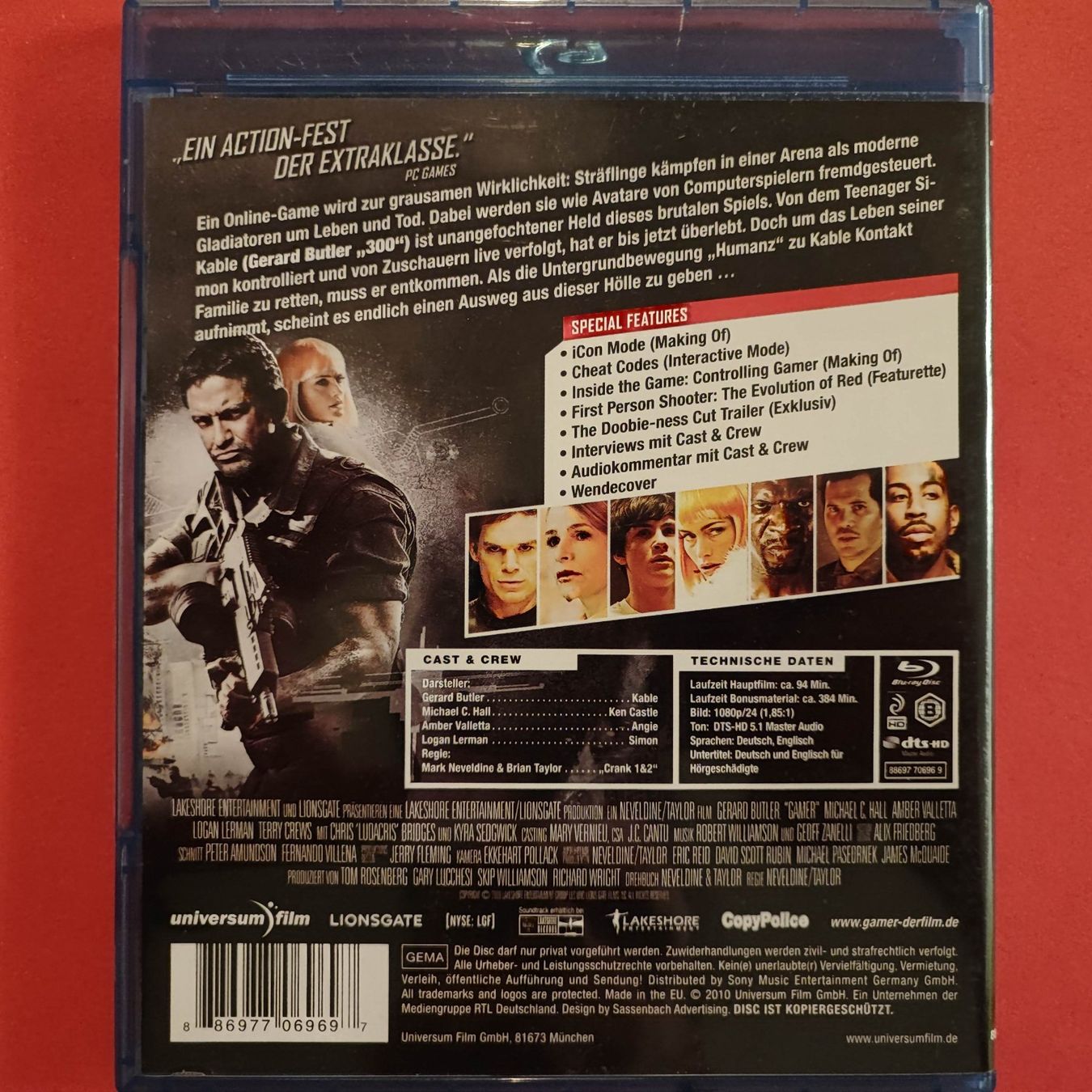 Tutti i DVDs: GAMER – Usato da Dübendorf venduto da kb86_MOVIE 1