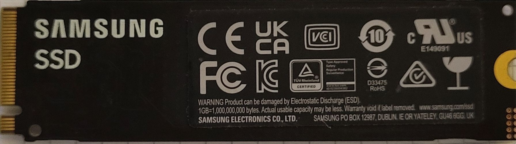 Samsung Dischi rigidi: 1×4TB SSD Samsung 990 EVO Plus – Difettoso da Zürich venduto da Gulbi1919 1