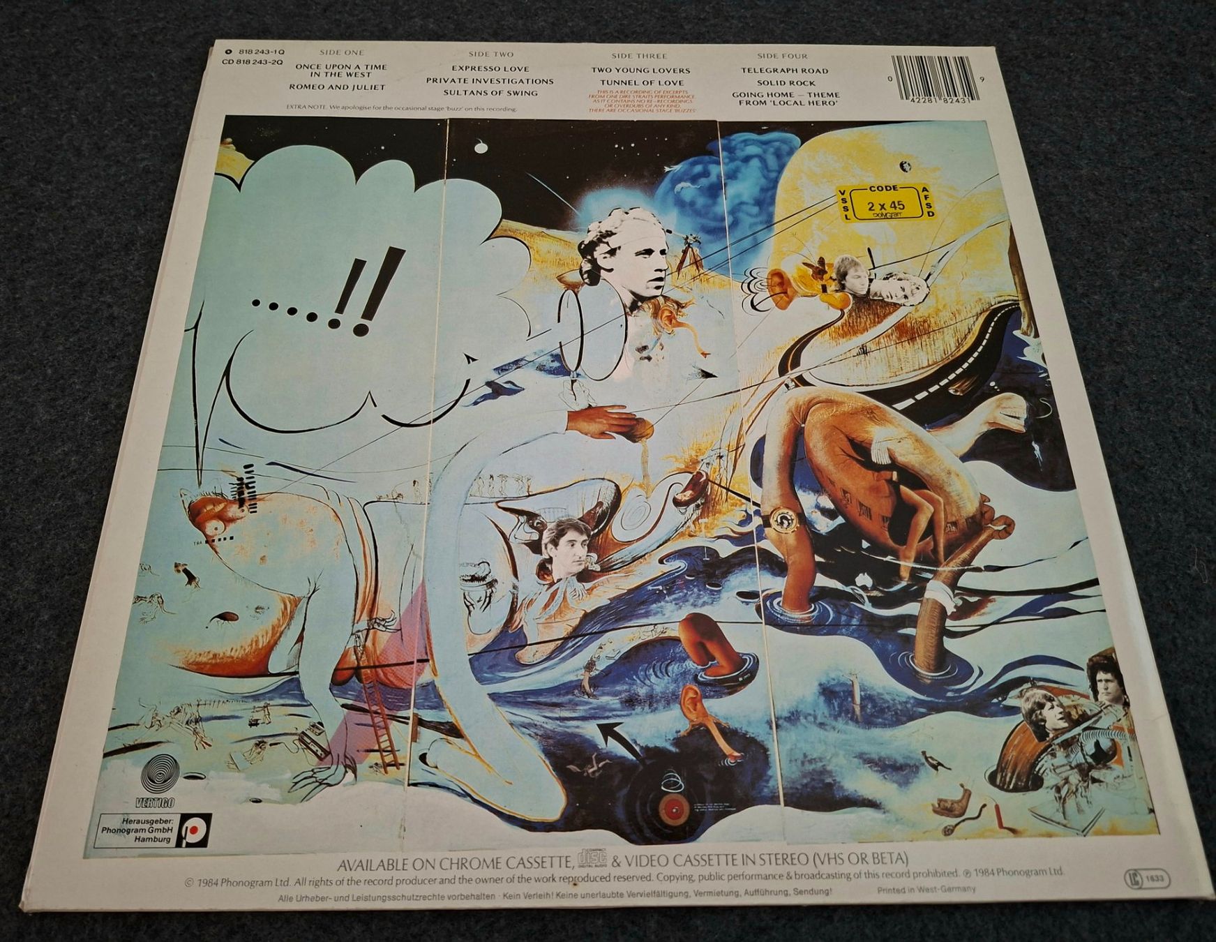 Dischi in vinile: Dire Straits, Alchemy, live, Doppel-LP – Usato da Merenschwand venduto da lea61 1