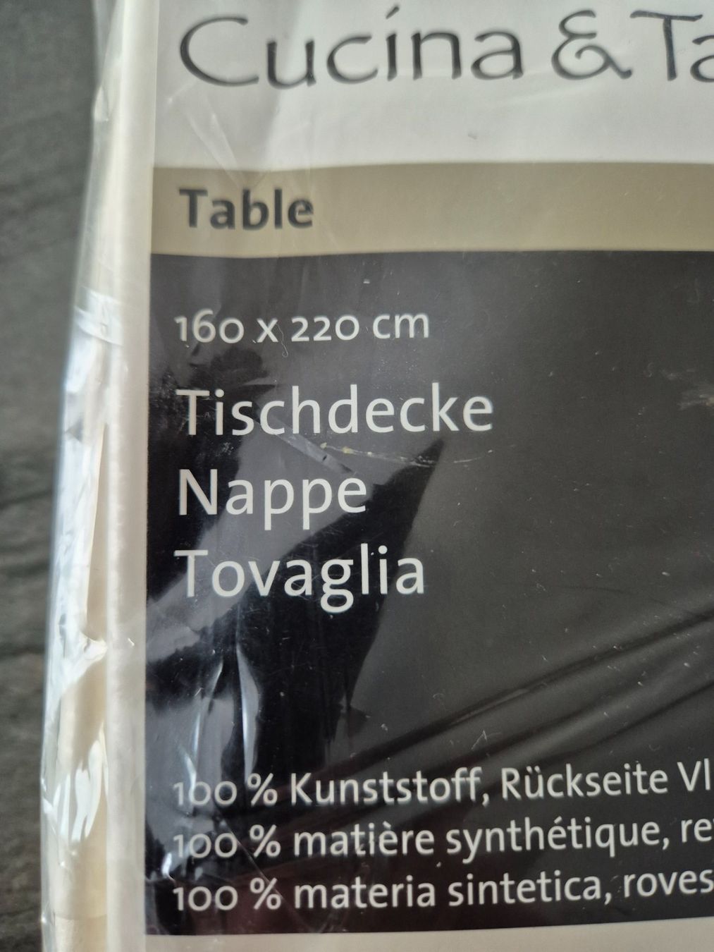 Alle Dekorationen: Tischdecke – Neu und originalverpackt aus Stachen von campclenga
