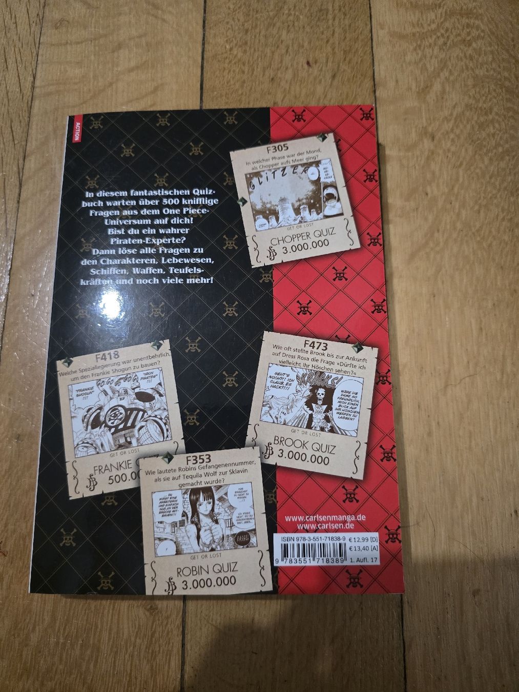 Fumetti: One Piece 500 Quiz Book Get or Lost Edition – Nuovo (secondo la descrizione) da Winterthur venduto da DattWizzard 1