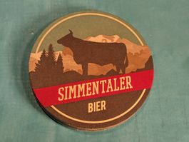10 Untersetzer SIMMENTALER BIER