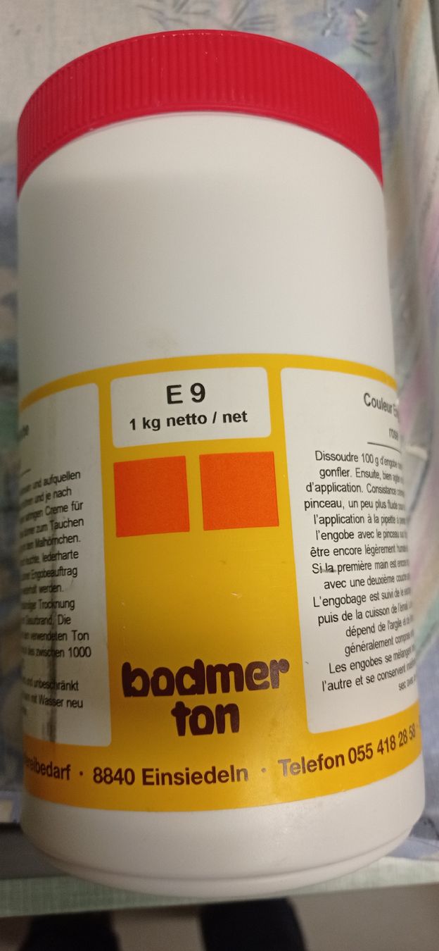Colori: Engobenfarbe rosa 1kg – Nuovo (secondo la descrizione) da Maienfeld venduto da Alpenblume12 2