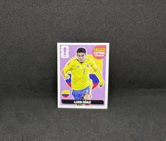 Luis Diaz Panini 2026 Extra Sticker Regular Base Violet RARE