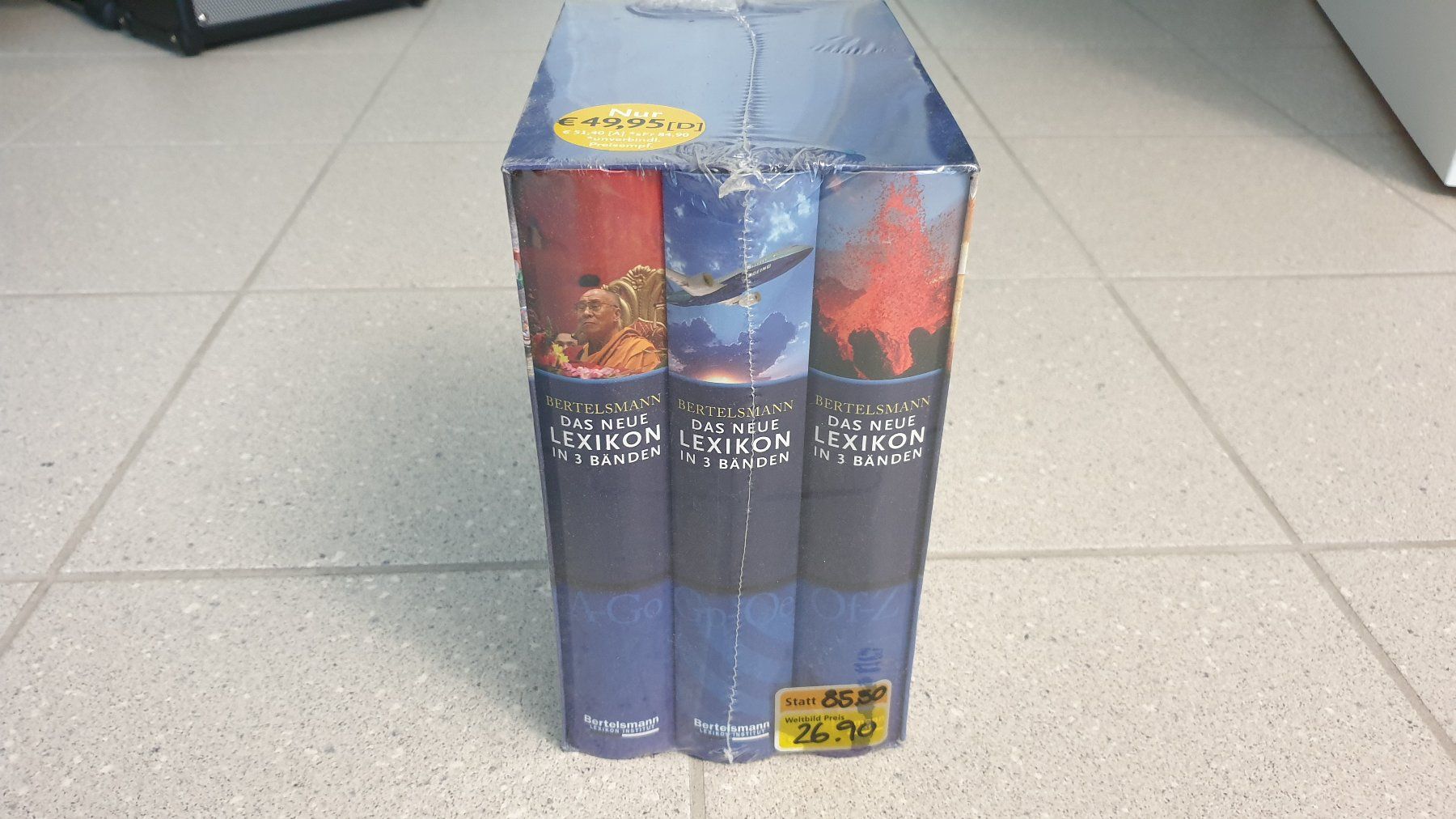 Libri: Bertelsmann - Das neue Lexikon in 3 Bänden – Nuovo e nell'imballaggio originale da Stäfa venduto da Supertramp73 1