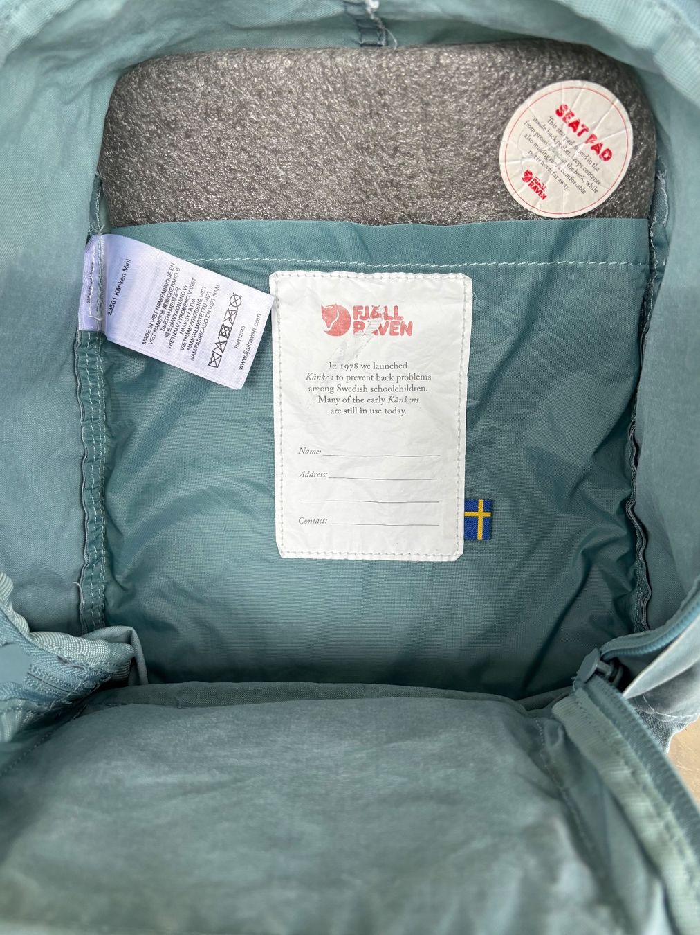 Fjällräven Rucksäcke: Rucksack Fjällräven Kanken Mini mint – Gebraucht aus Ebnat-Kappel von Molton 6