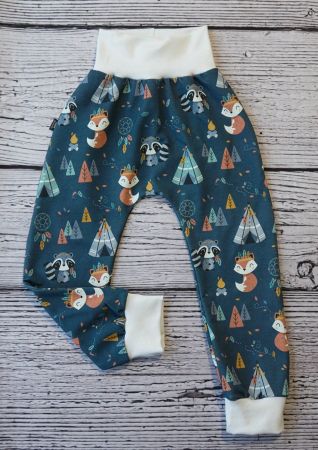 Sweat Pumphose mit Boho Tiere 80/86 NEU