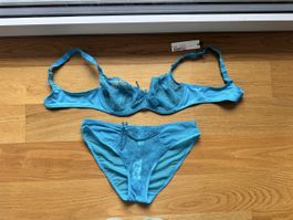 Empreinte Maman-BH & Slip TURQUOISE Gr. 80C/42 NEU