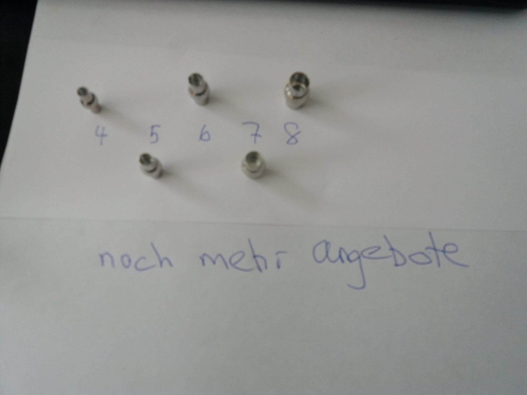Calamite: 5mm Magnet Verschlüsse – Nuovo e nell'imballaggio originale da Waldstatt venduto da Liz8 1