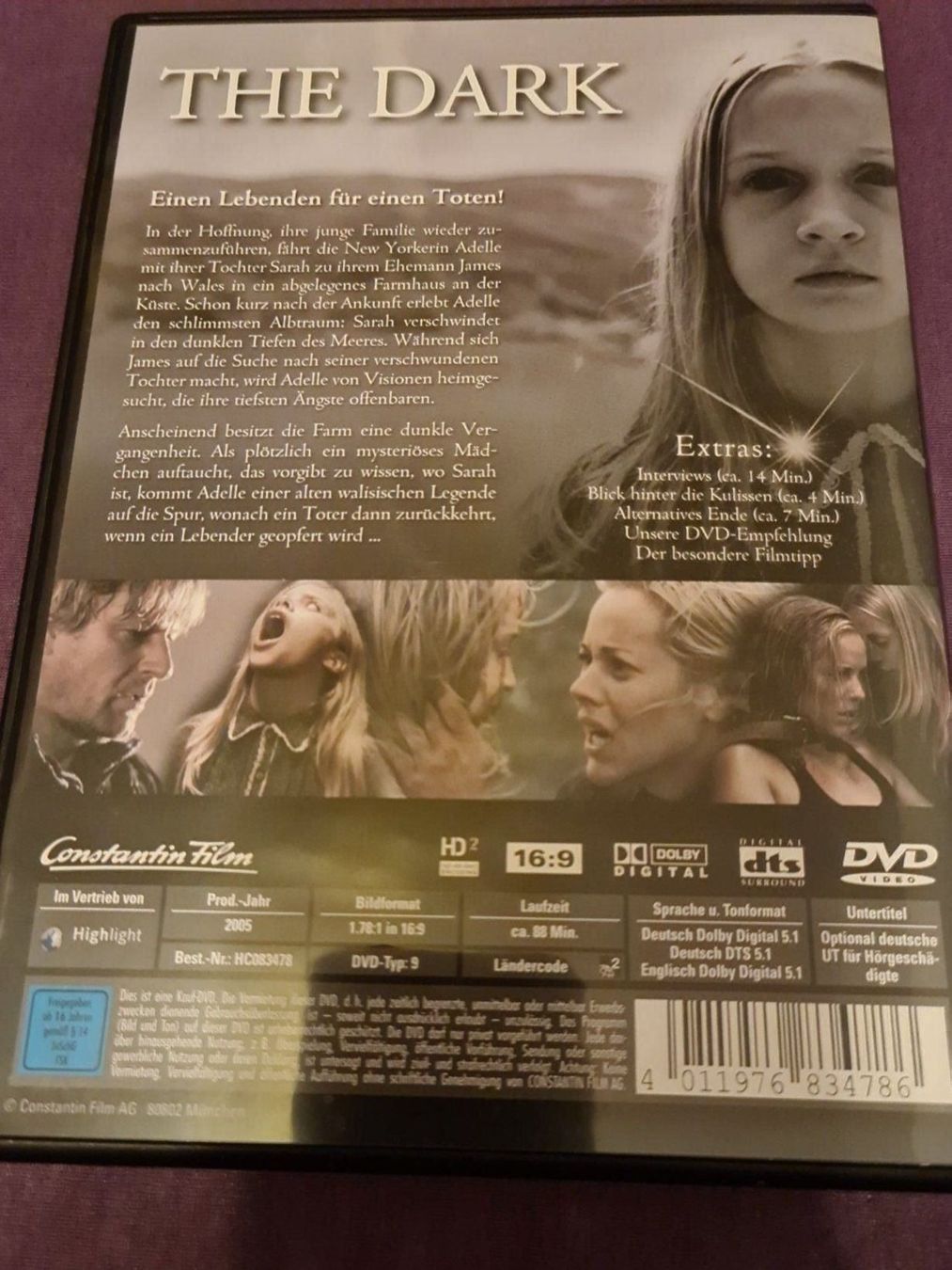 Tous les DVDs: The Dark – Neuf (Voir description) à Oberkirch LU par ThE_CoLLecTor666 1