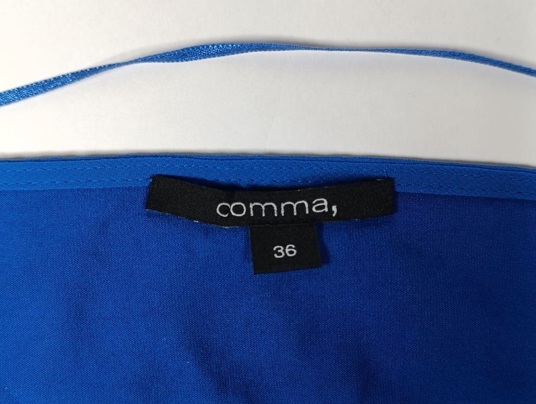 Comma Top: COMMA Blouse bleue taille 36 avec pompons – Usato da Thielle venduto da Plusvalue_Neuchatel 2