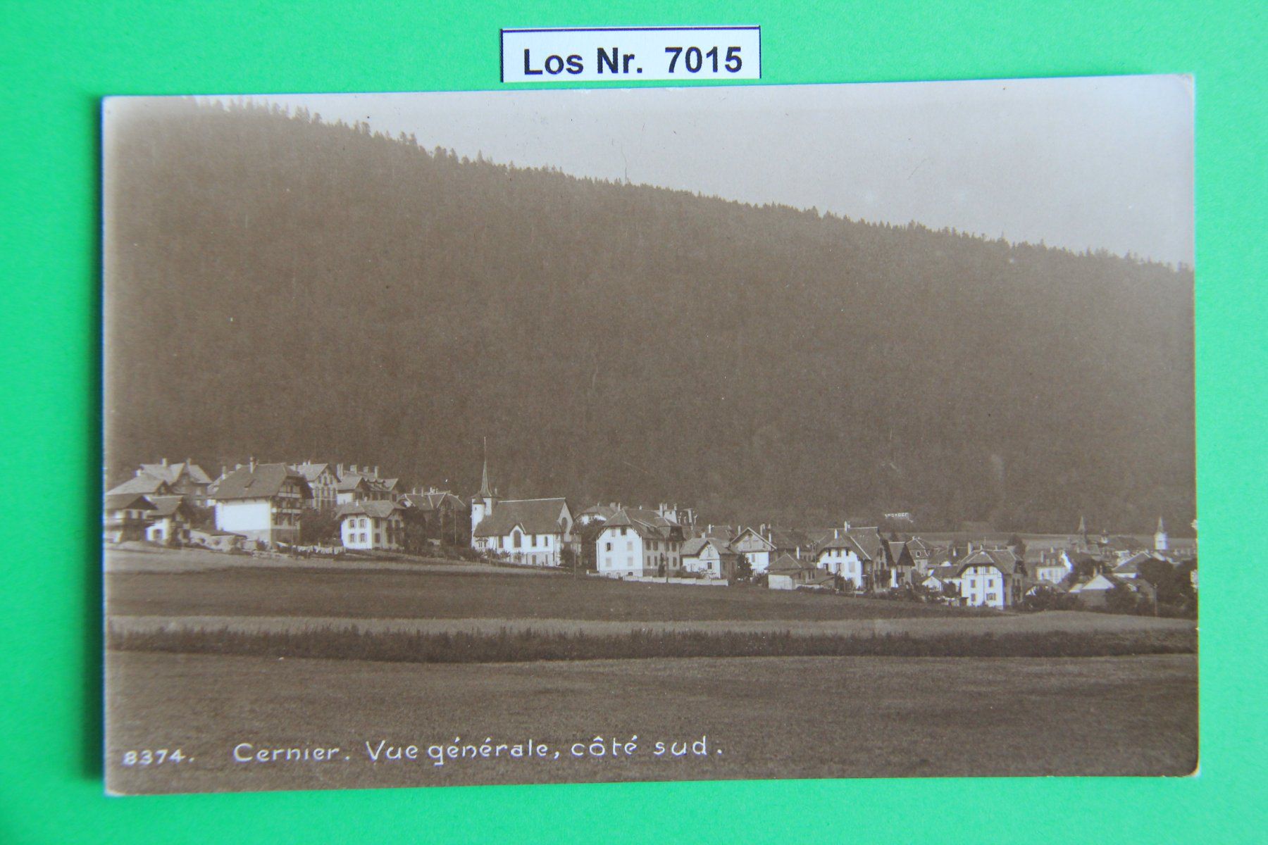 Cartes postales: CH Ansichtskarte Cernier 20iger Jahre               Los 7015 – D'occasion à Volken par jukon65