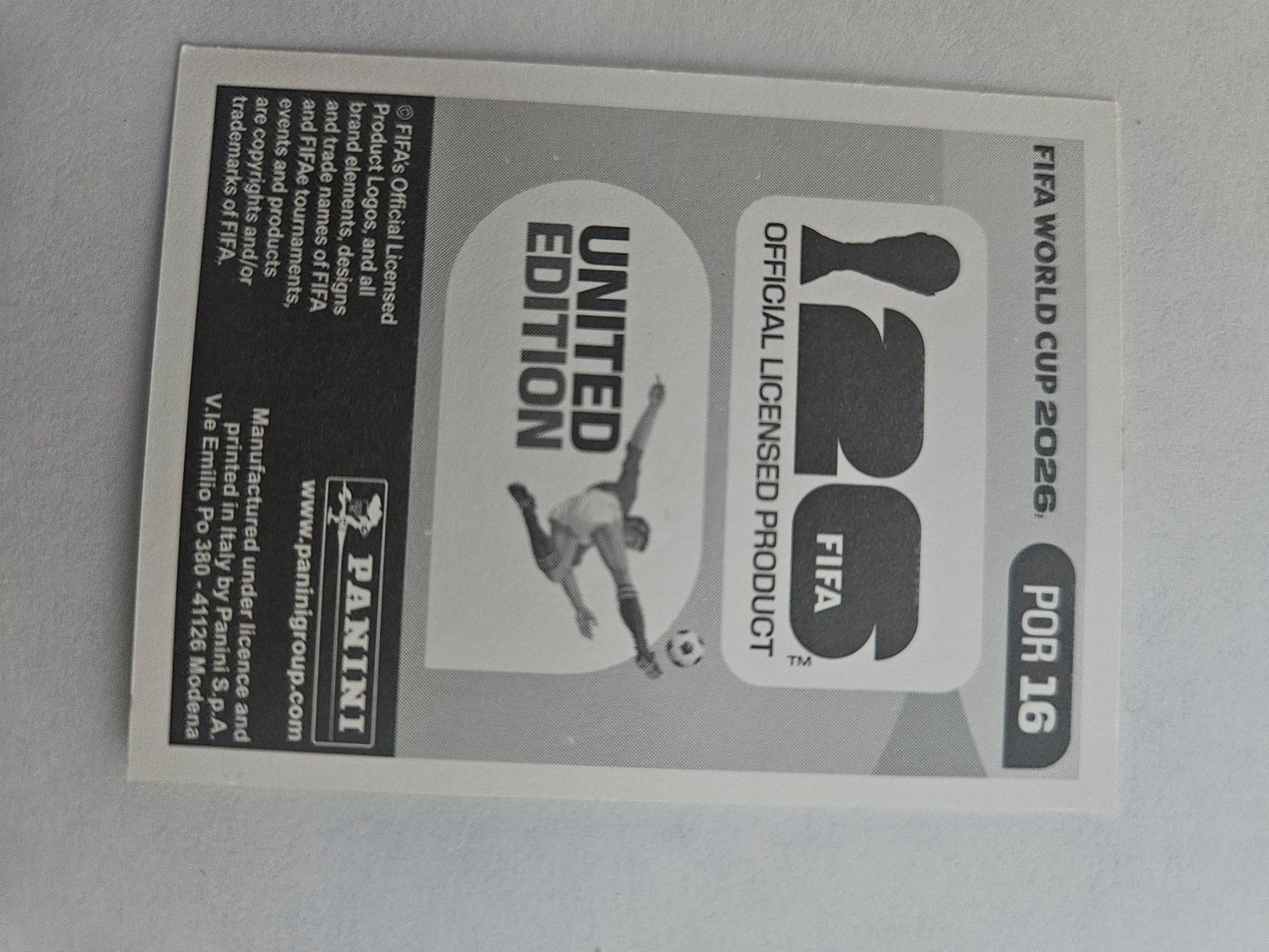 Panini Sammelbilder & Trading cards: POR 16 – Gebraucht aus Würenlingen von Dinli 1