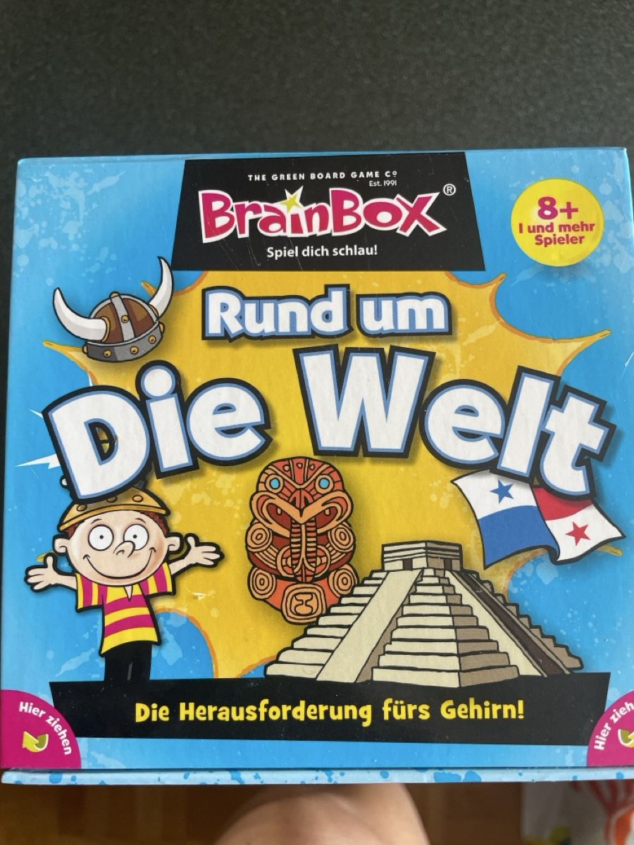 Spiele: Brain Box Die Welt – Gebraucht aus Greifensee von andrea1986